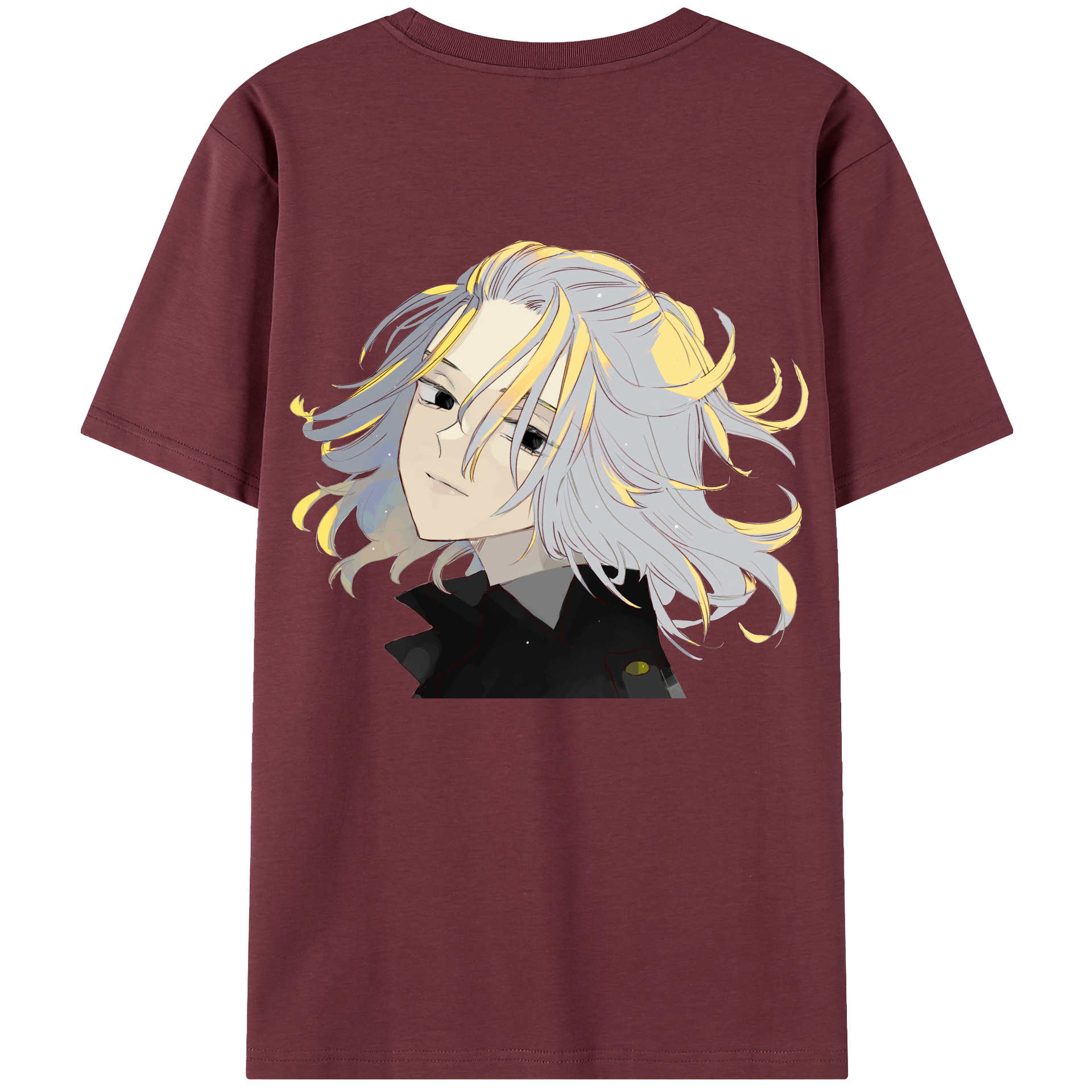 （画像用） 東京リベンジャーズ Tokyo Revengers 綿100％半袖Tシャツ（背面プリント）